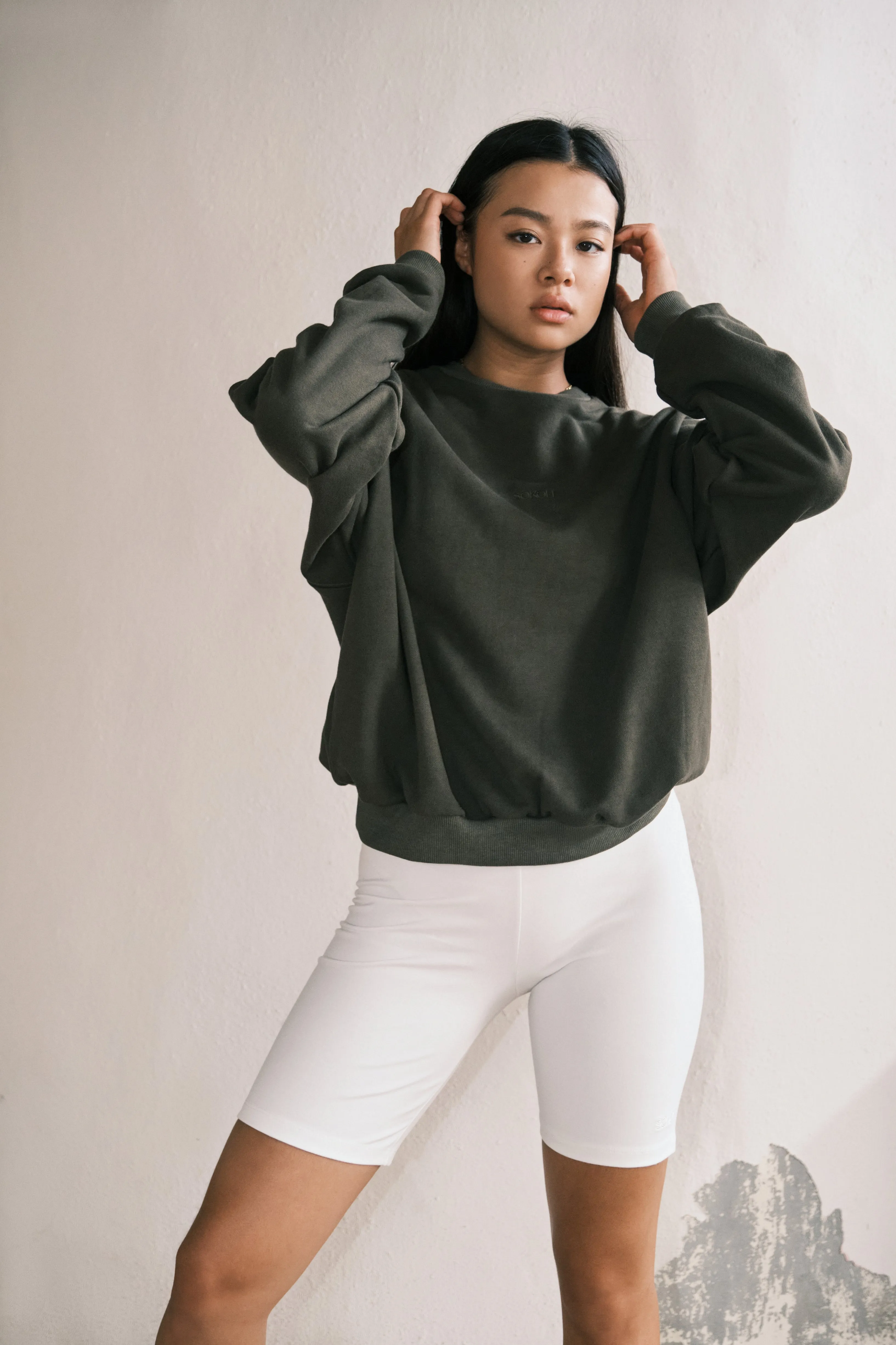 Vintage Crewneck Olive sold by Earthkind