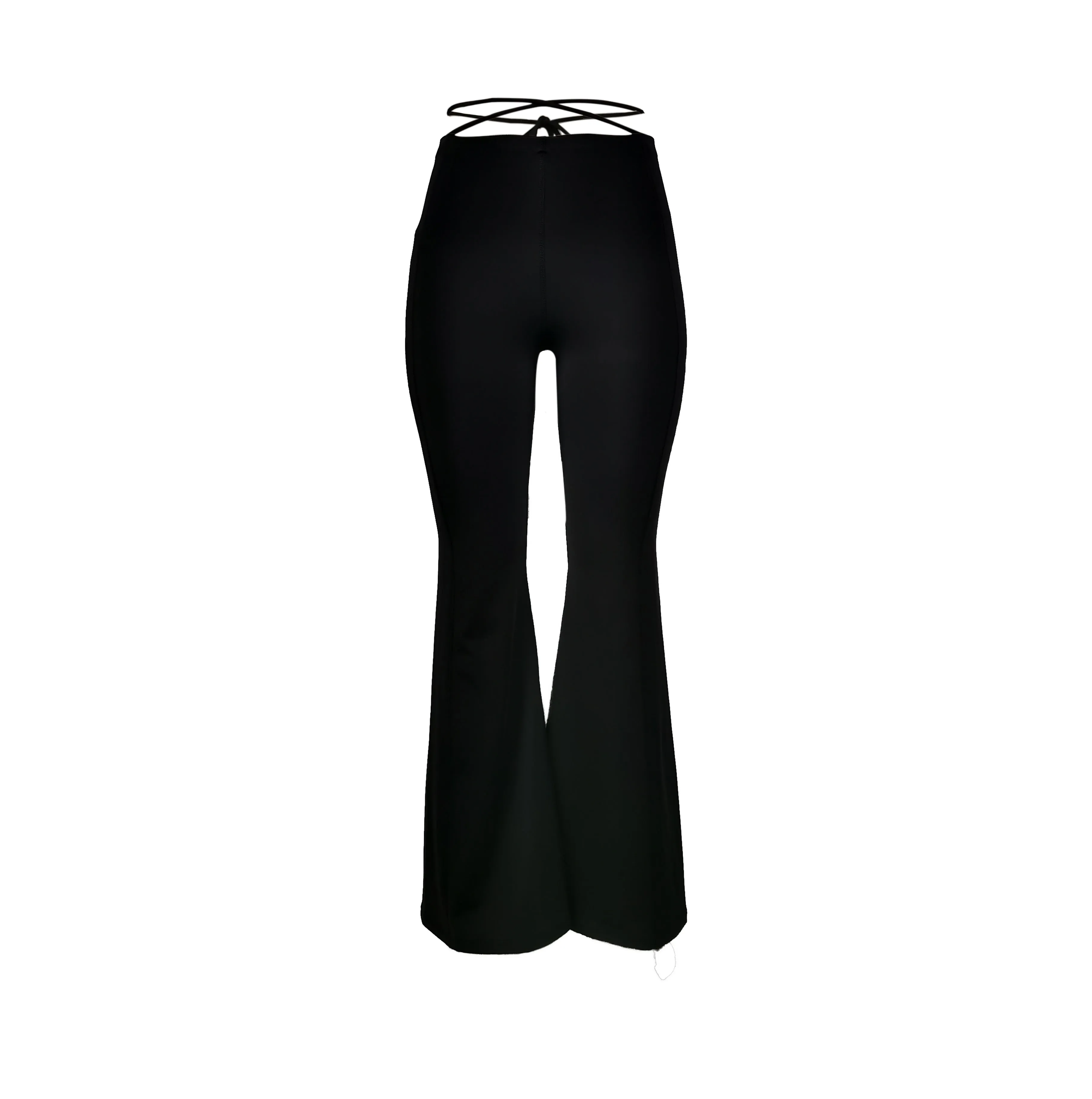 Lace Up Flare Leggings sold by Earthkind product image thumbnail 2
