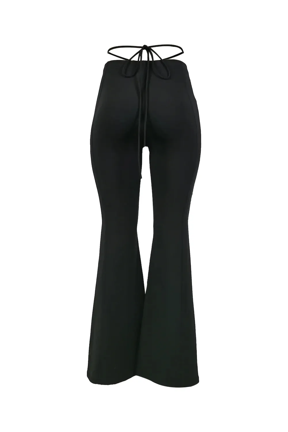 Lace Up Flare Leggings sold by Earthkind product image thumbnail 3