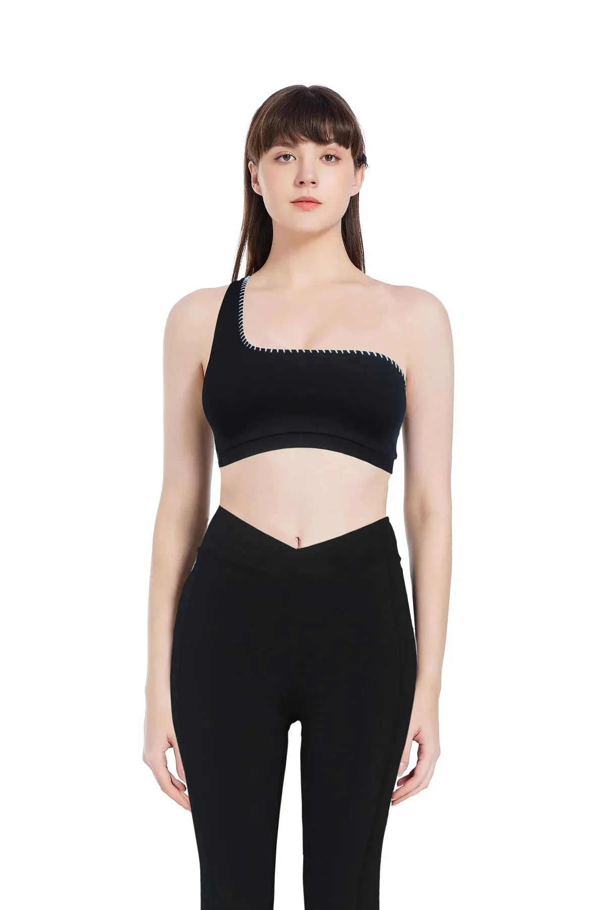One Shoulder Sports Bra sold by Earthkind product image thumbnail 3