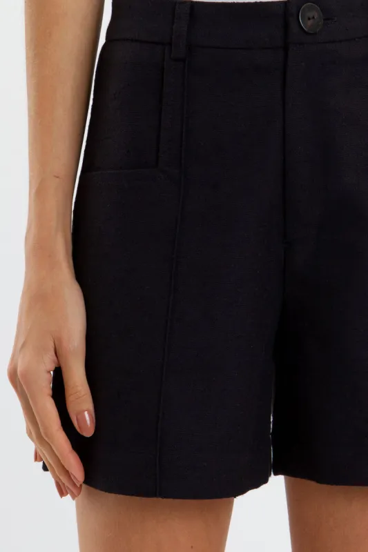 Grain Shorts Black sold by Earthkind