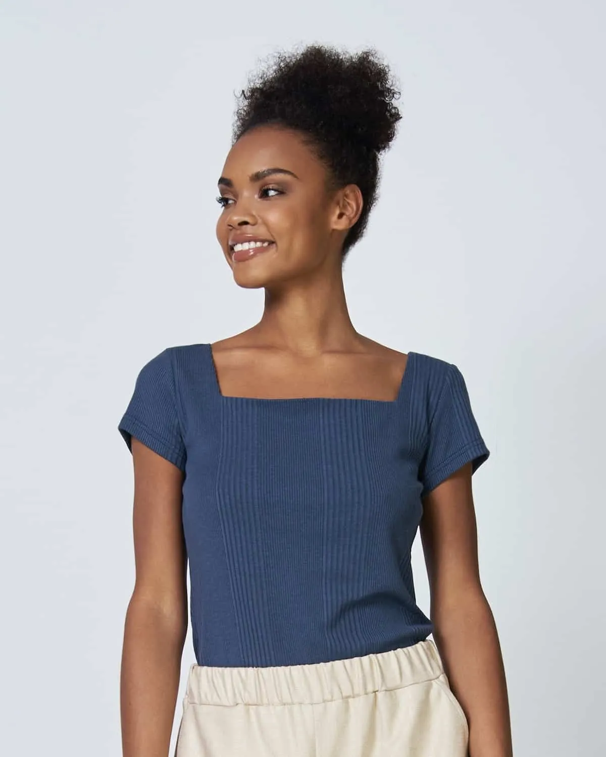 Arima T-shirt Ombre Blue sold by Earthkind