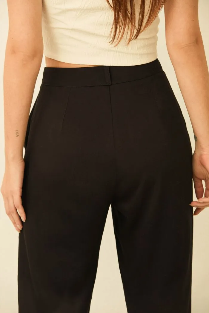 Fluid Tailored Pants Black sold by Earthkind product image thumbnail 2