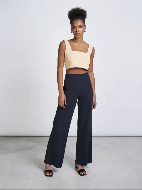 Cancun Crop Top Sand sold by Earthkind