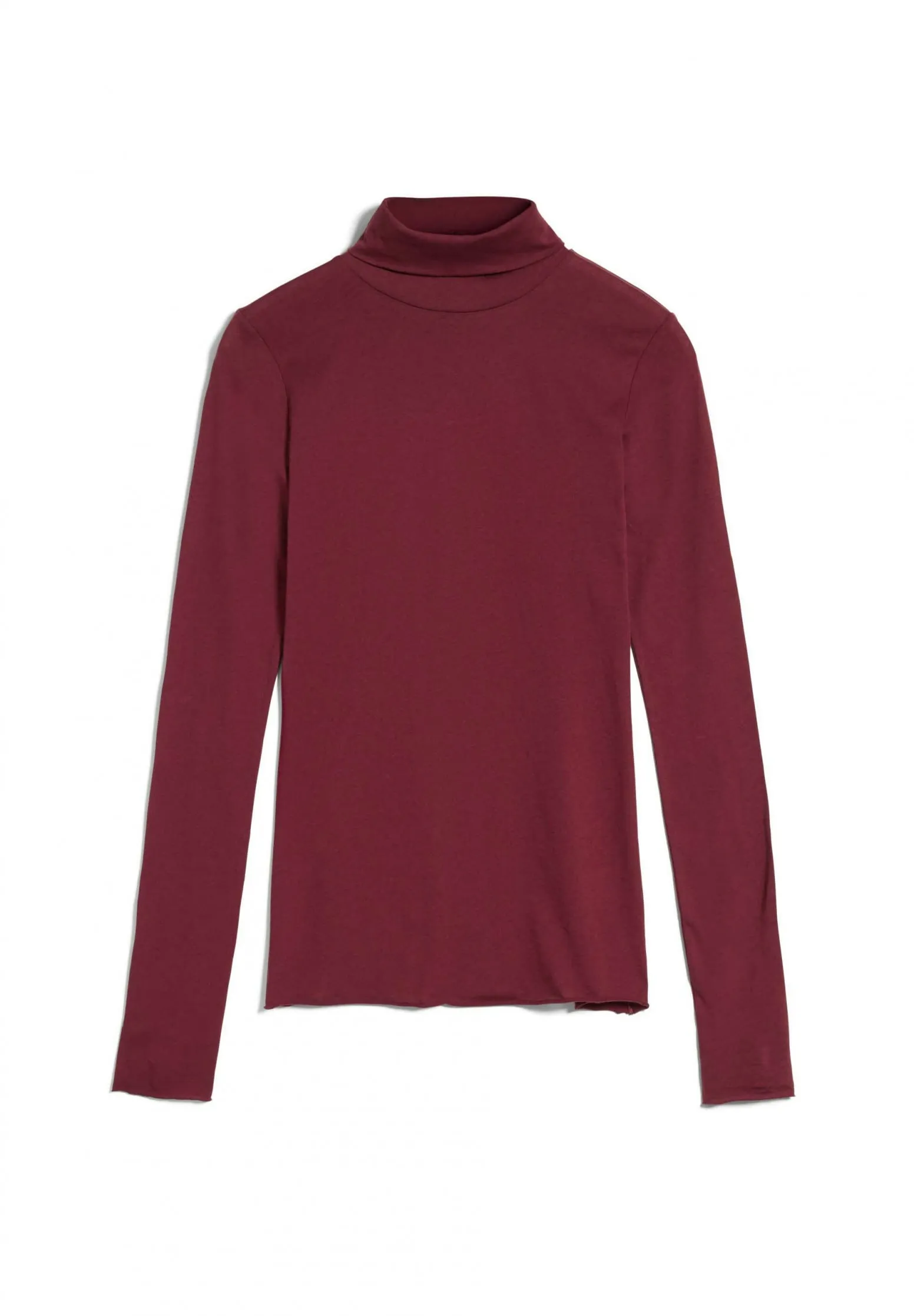 MALENAA Turtleneck Pullover Ruby Red sold by Earthkind product image thumbnail 4