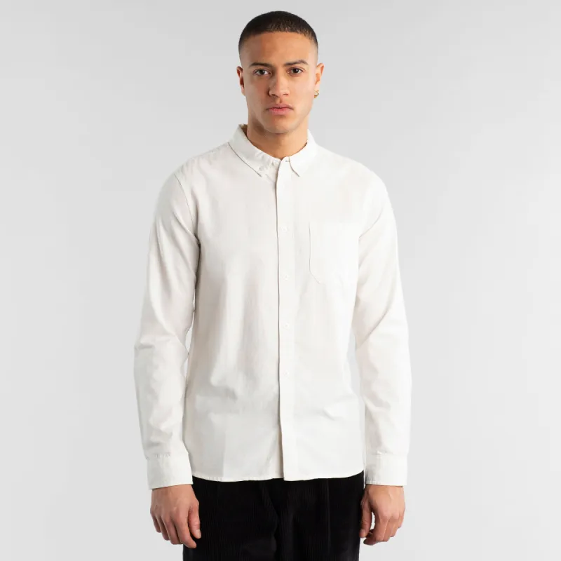 Organic Cotton Shirt Varberg Offwhite sold by Earthkind