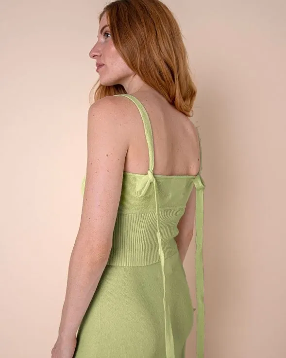 Sanah Recycled Cashmere Top Moss sold by Earthkind product image thumbnail 4