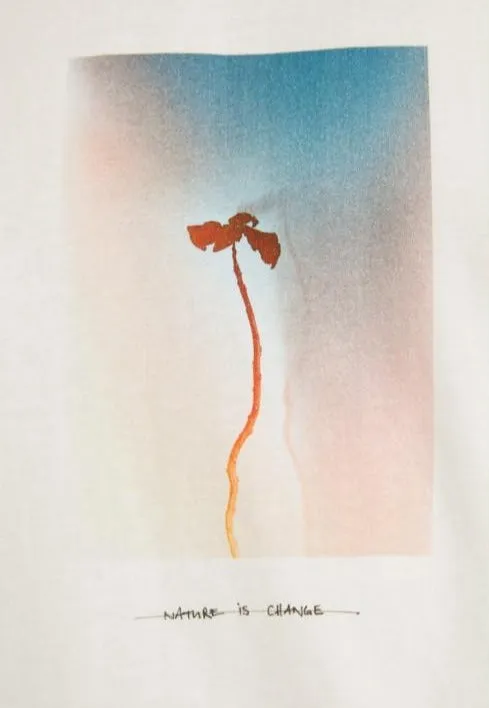 MIAA Nature Is Change T-shirt Undyed sold by Earthkind product image thumbnail 3