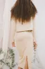 Maxi Knit Skirt in Ecru sold by Earthkind