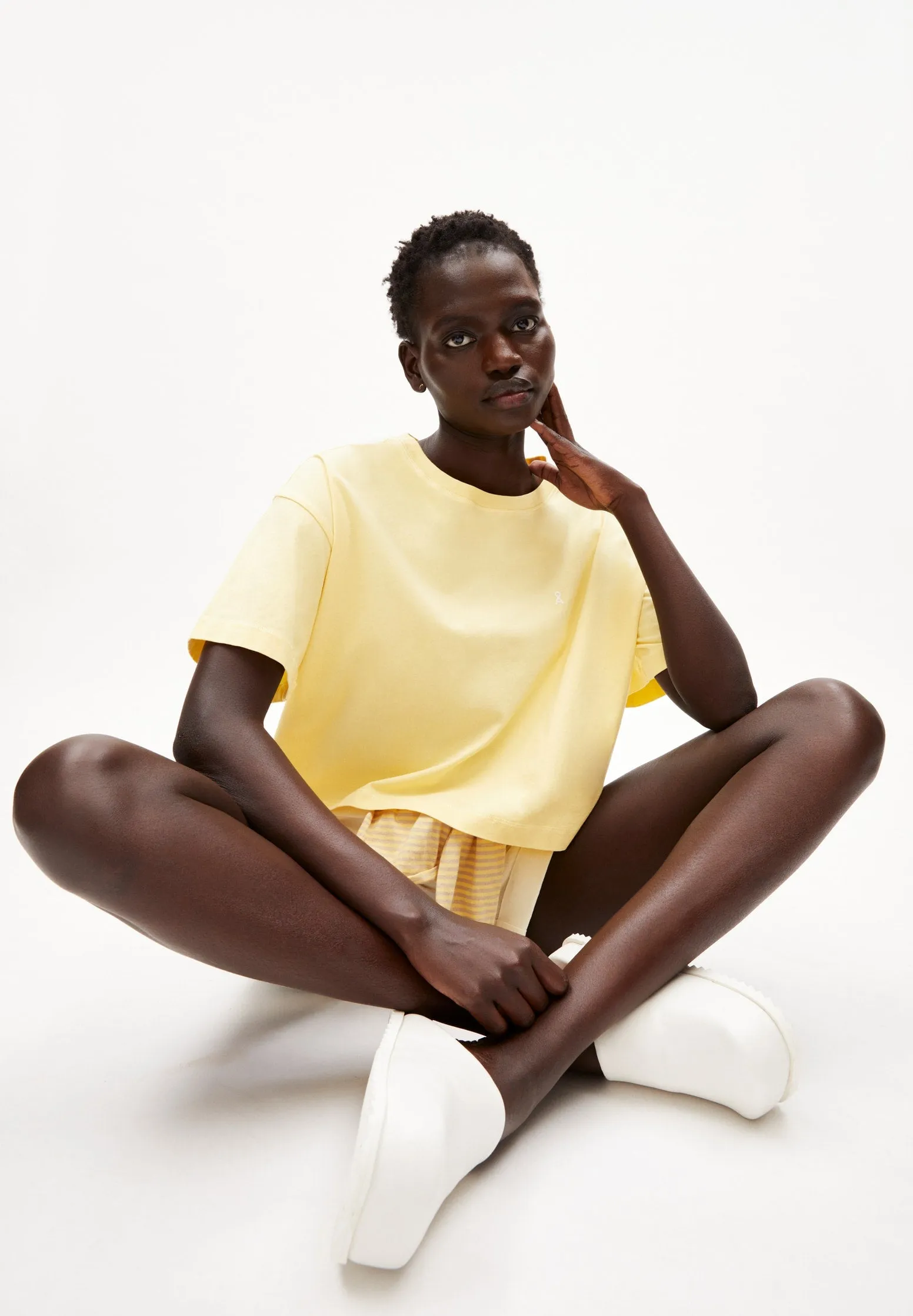 CHAARLOTTE Boxy Tee sold by Earthkind