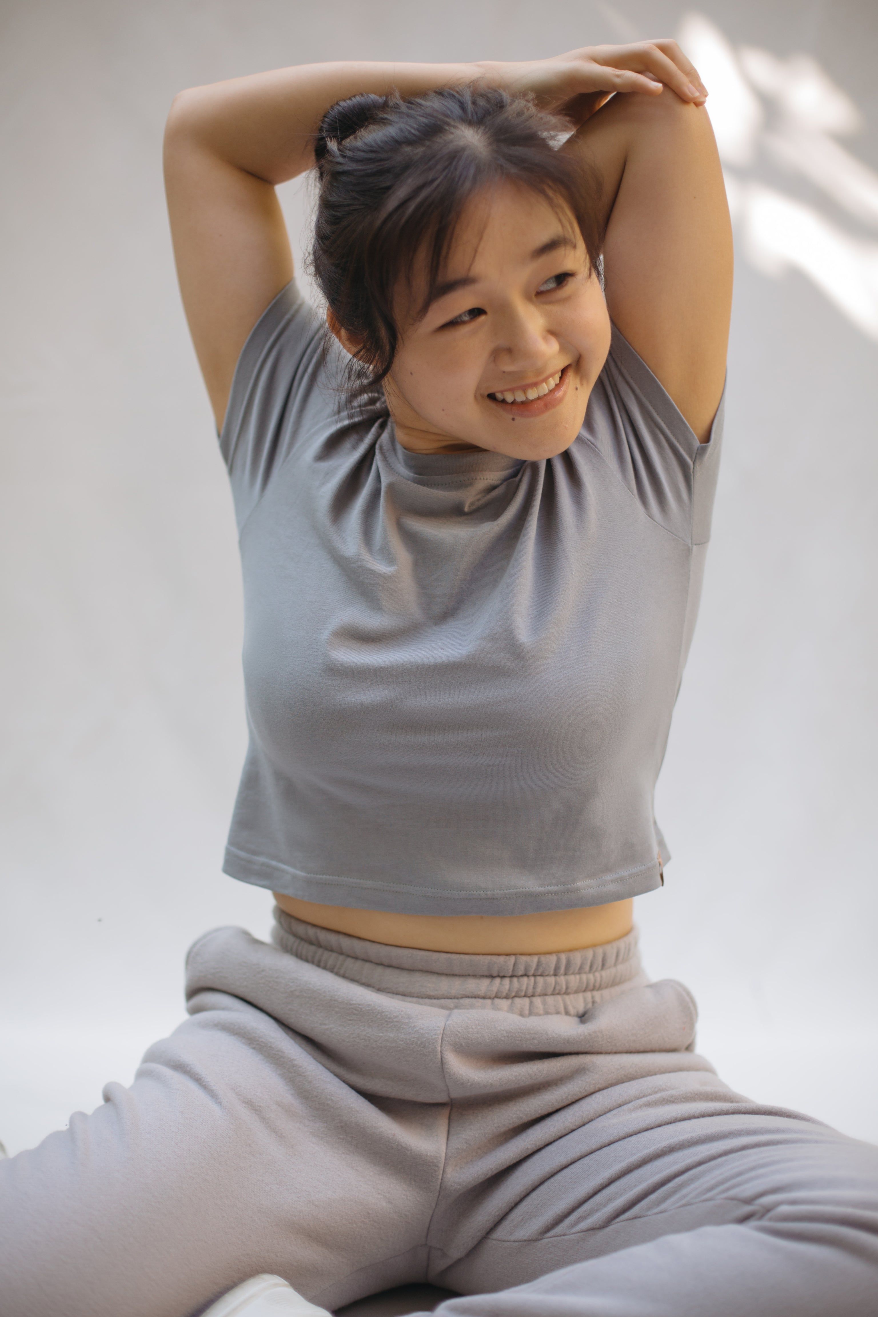 90s Baby Tee Heather sold by Earthkind product image thumbnail 4