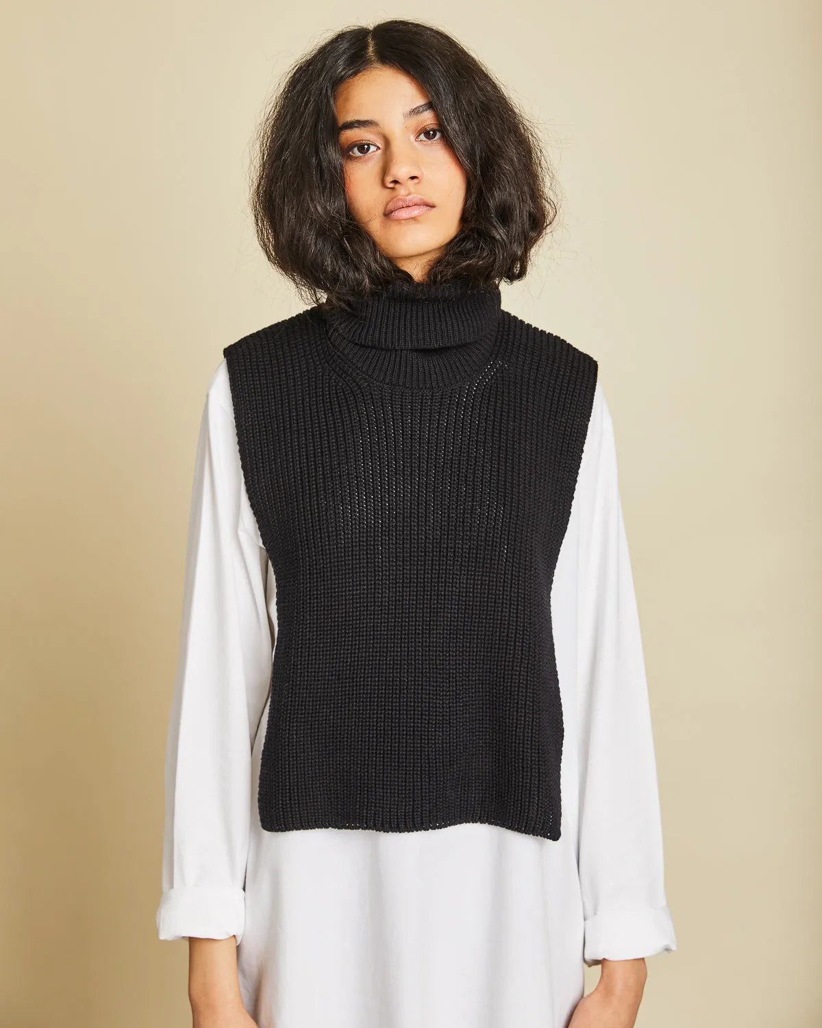 Tuuva Fake Turtleneck Black sold by Earthkind product image thumbnail 3