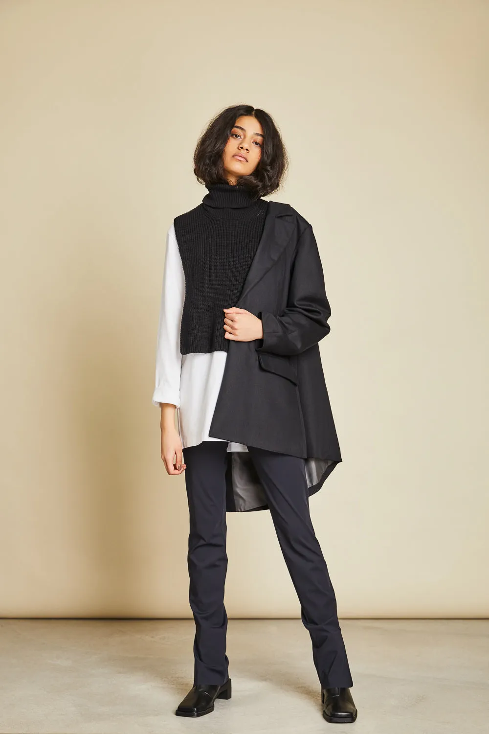 Tuuva Fake Turtleneck Black sold by Earthkind product image thumbnail 2