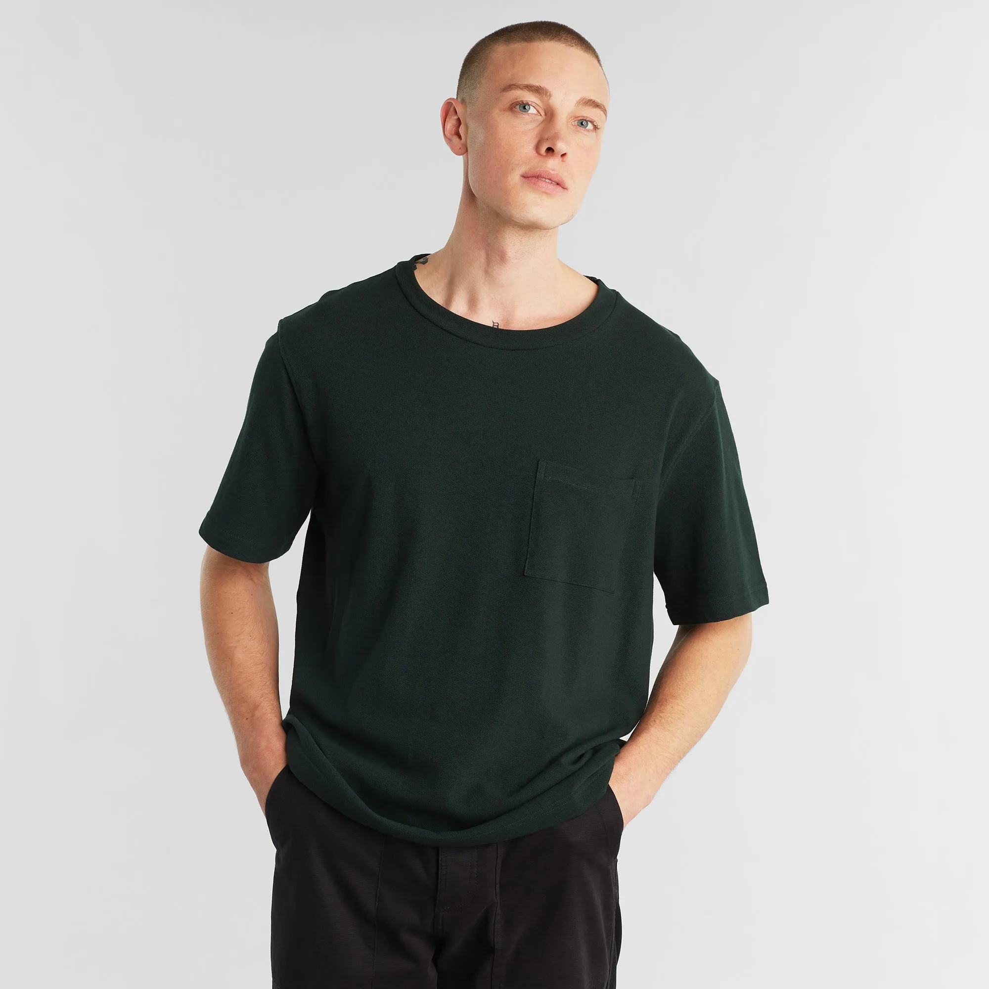 Gustavsberg Organic Cotton T-shirt Dark Green sold by Earthkind