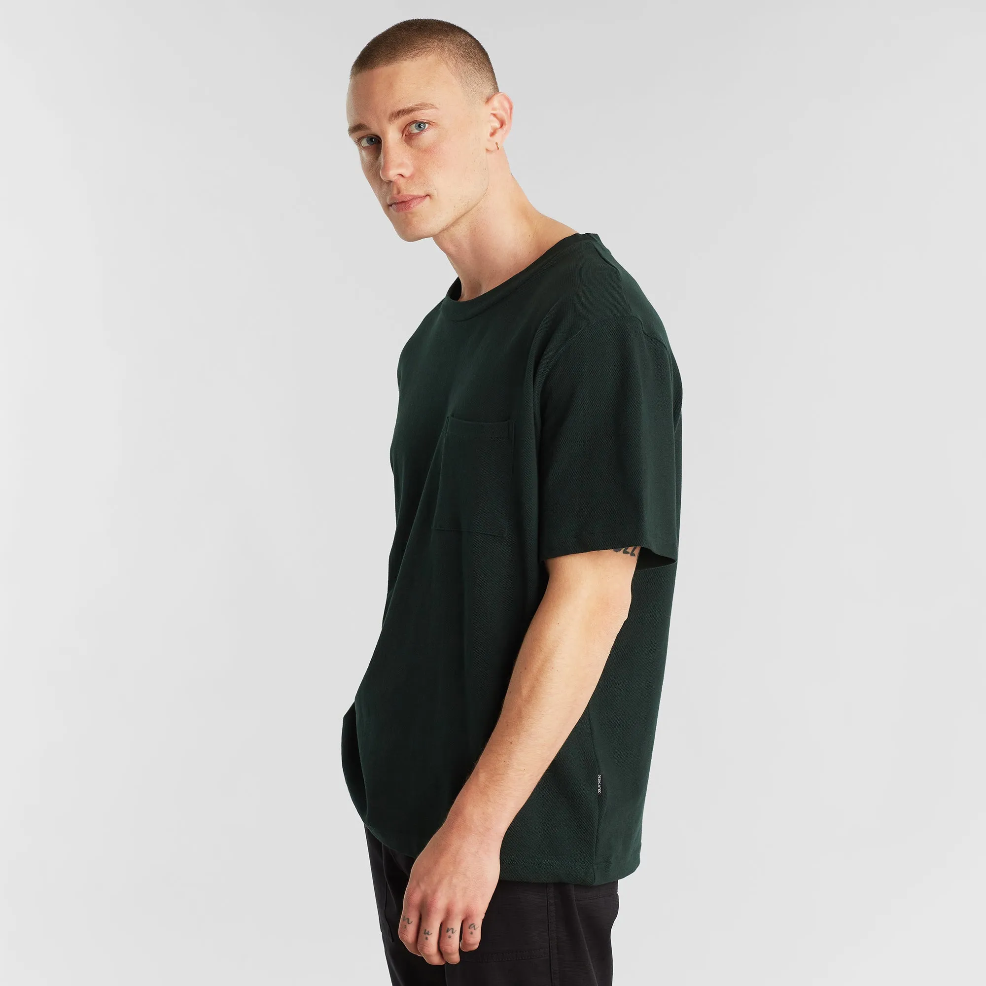 Gustavsberg Organic Cotton T-shirt Dark Green sold by Earthkind product image thumbnail 4