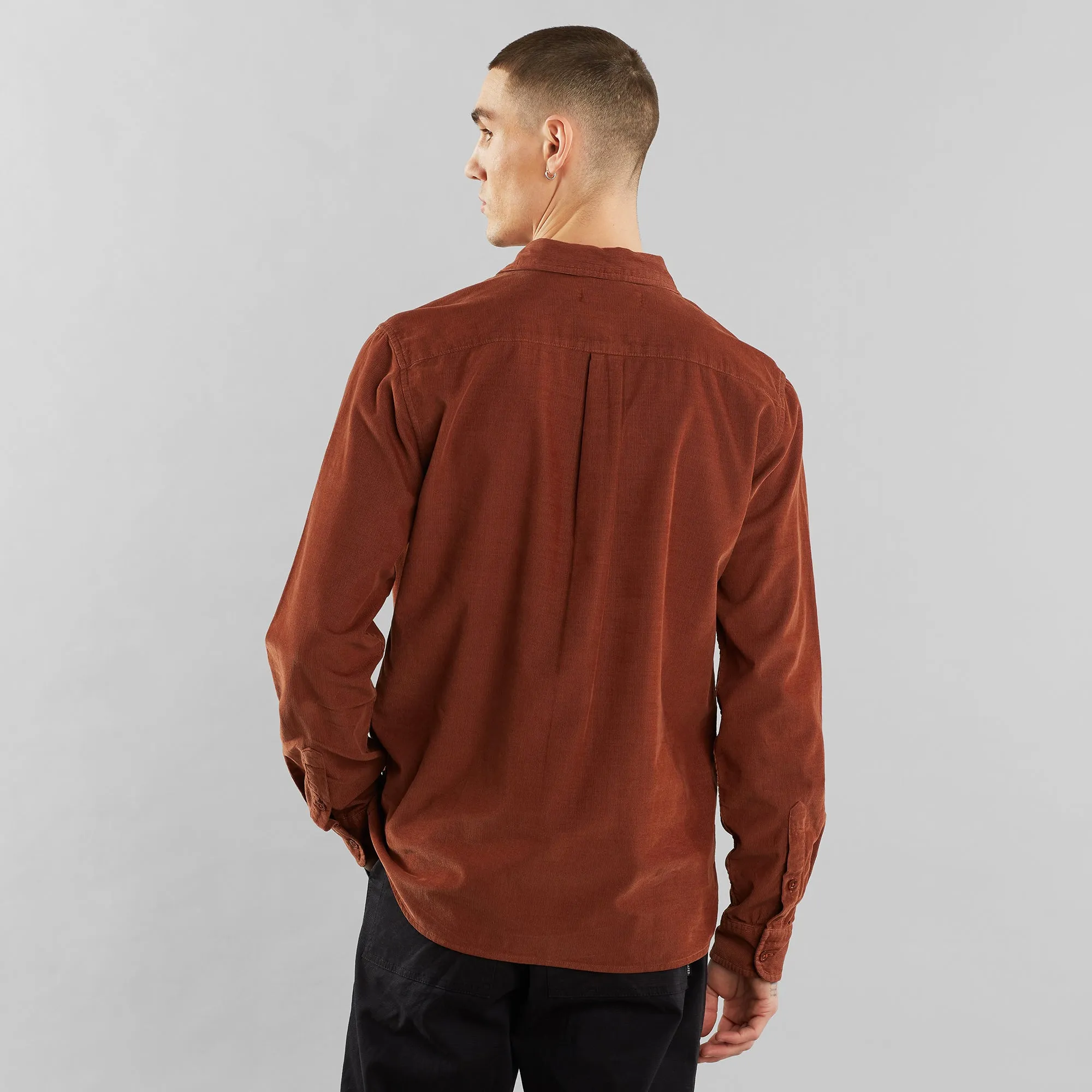 Varberg Corduroy Shirt Brown sold by Earthkind product image thumbnail 2
