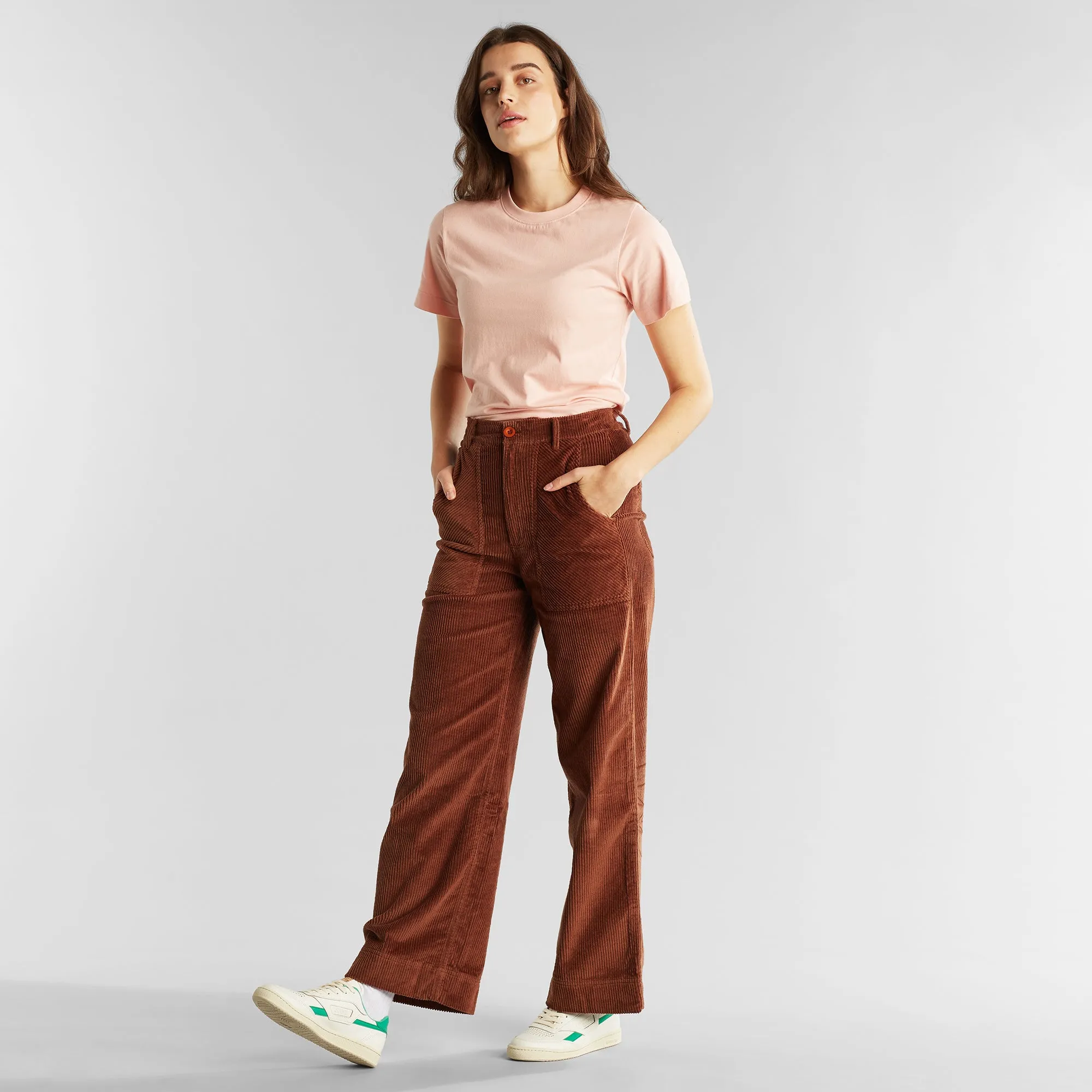 Workwear Pants Vara Corduroy Brown sold by Earthkind product image thumbnail 3