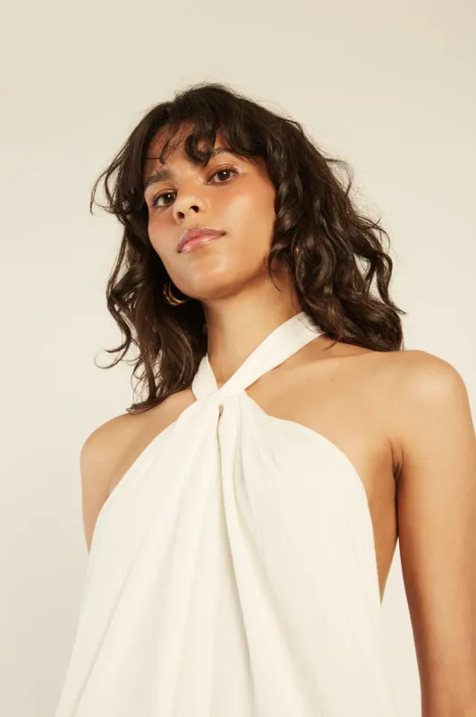 Breeze Dress Offwhite sold by Earthkind
