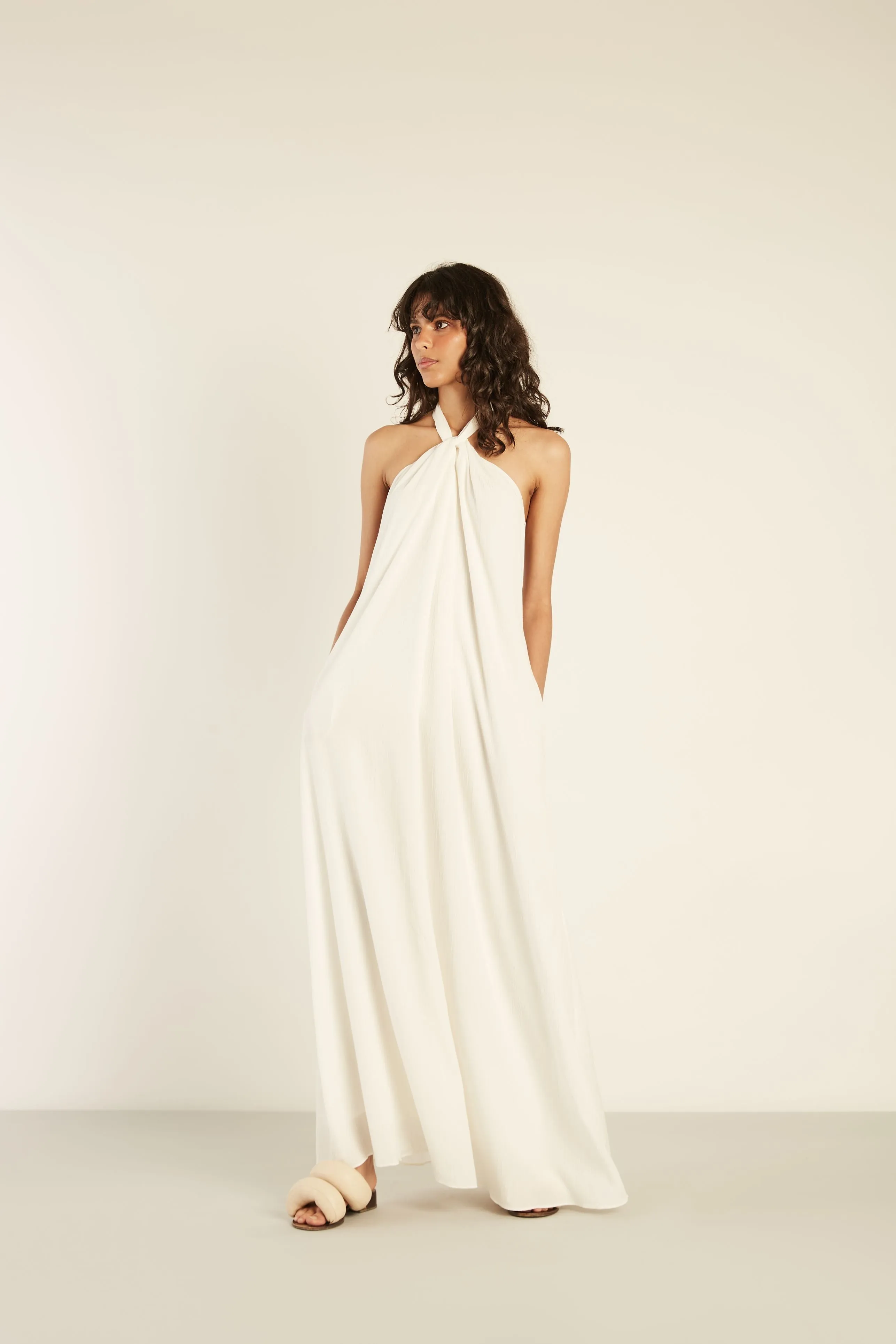 Breeze Dress Offwhite sold by Earthkind product image thumbnail 2