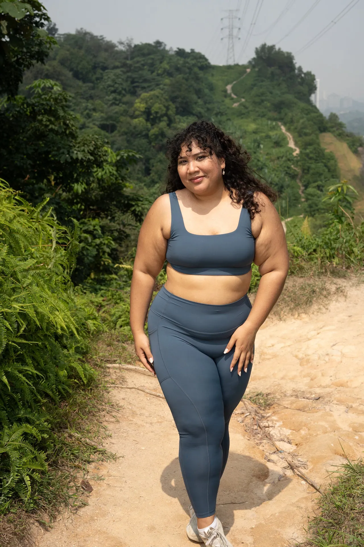 All Day Square Neck Bra - marine sold by Earthkind product image thumbnail 4