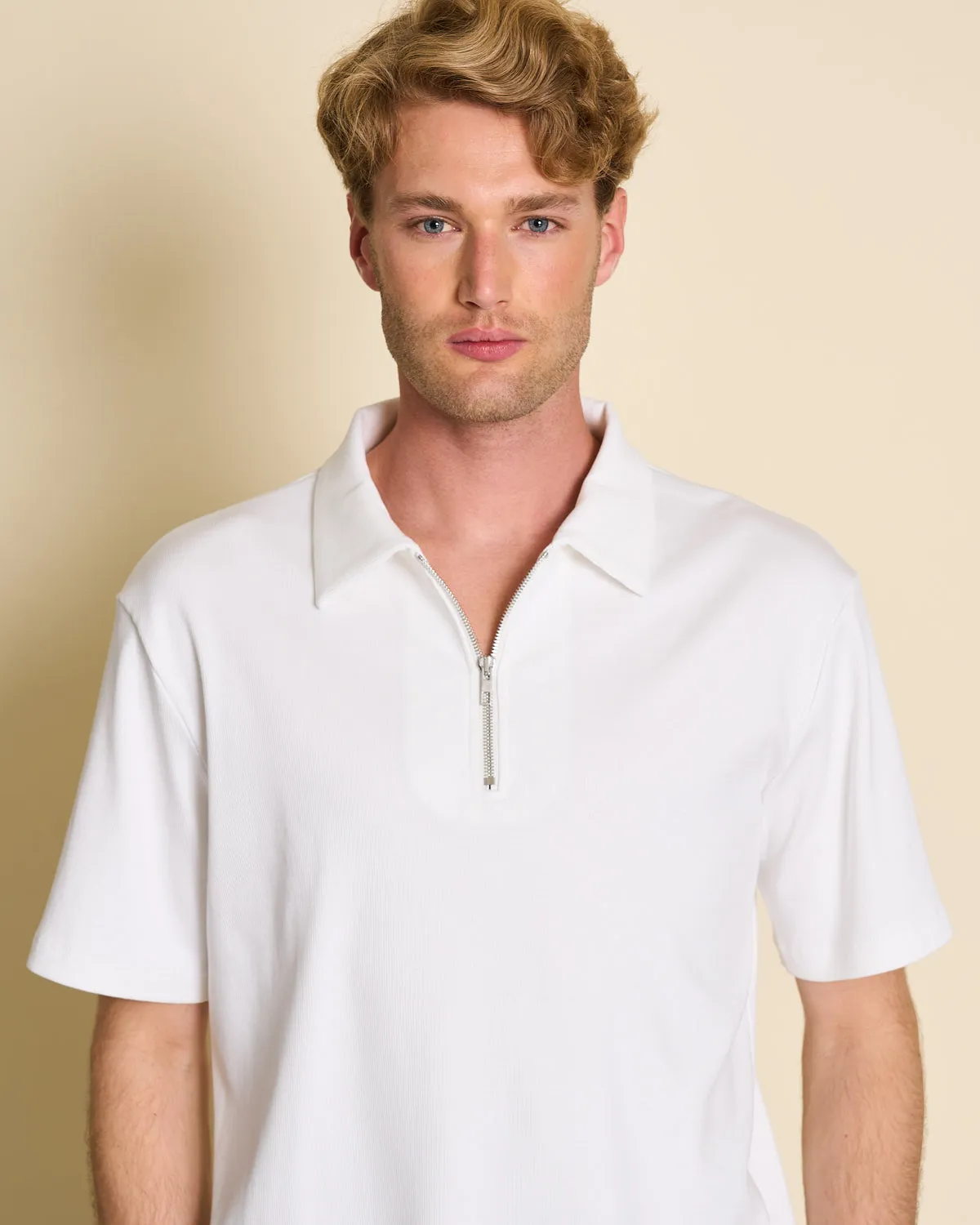 SOMMEN T-Shirt White Rib sold by Earthkind product image thumbnail 3