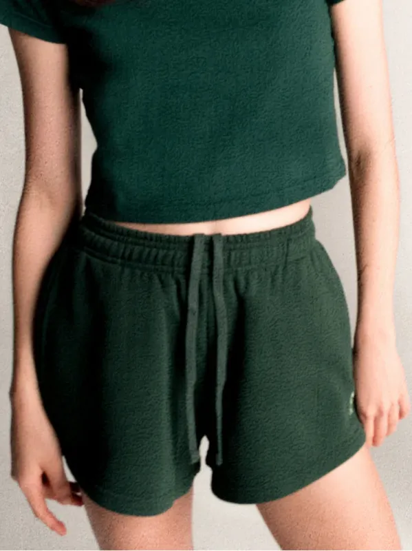 Mini Sweatshorts - rainforest sold by Earthkind