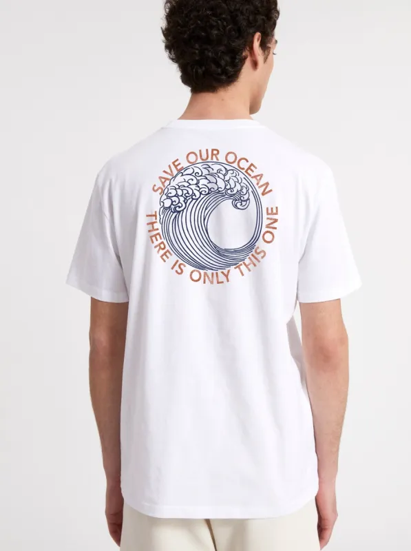 AADO Save Our Ocean T-shirt White sold by Earthkind