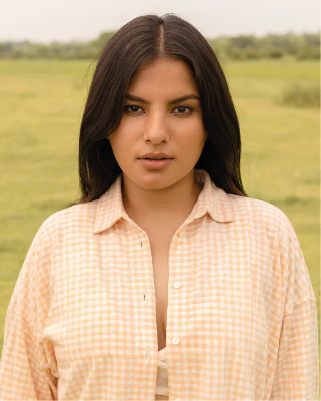 Cottage Checkered Shirt made by Hope's