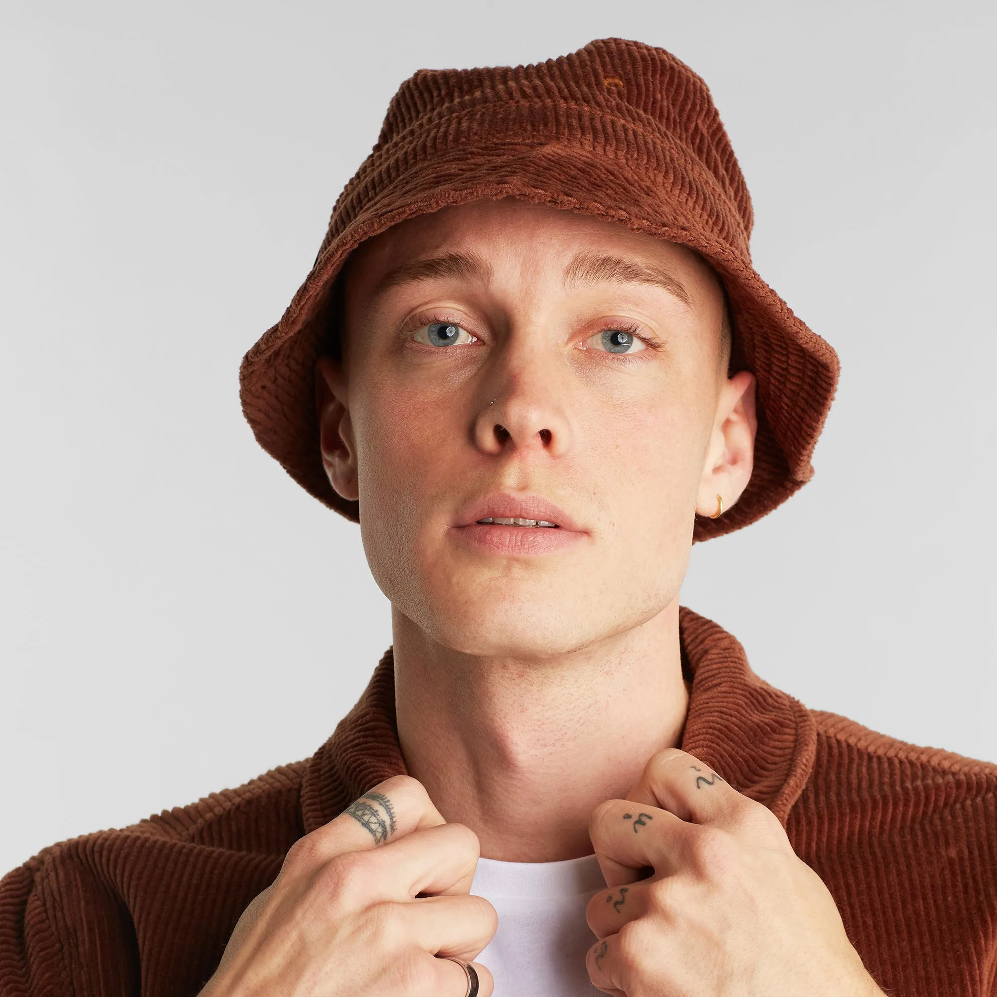 Corduroy Bucket Hat Brown sold by Earthkind product image thumbnail 2