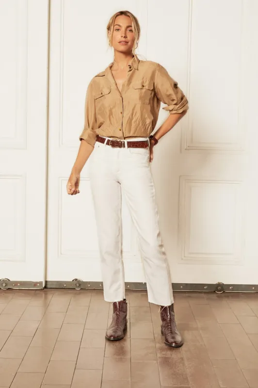 Tommy High Rise Straight Jeans sold by Earthkind