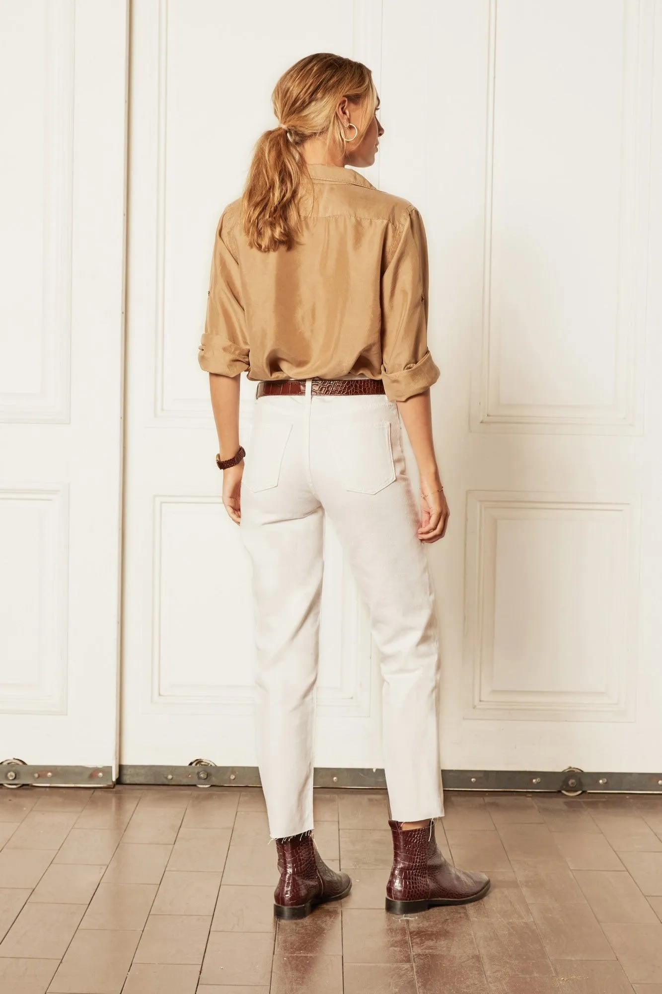 Tommy High Rise Straight Jeans sold by Earthkind product image thumbnail 2