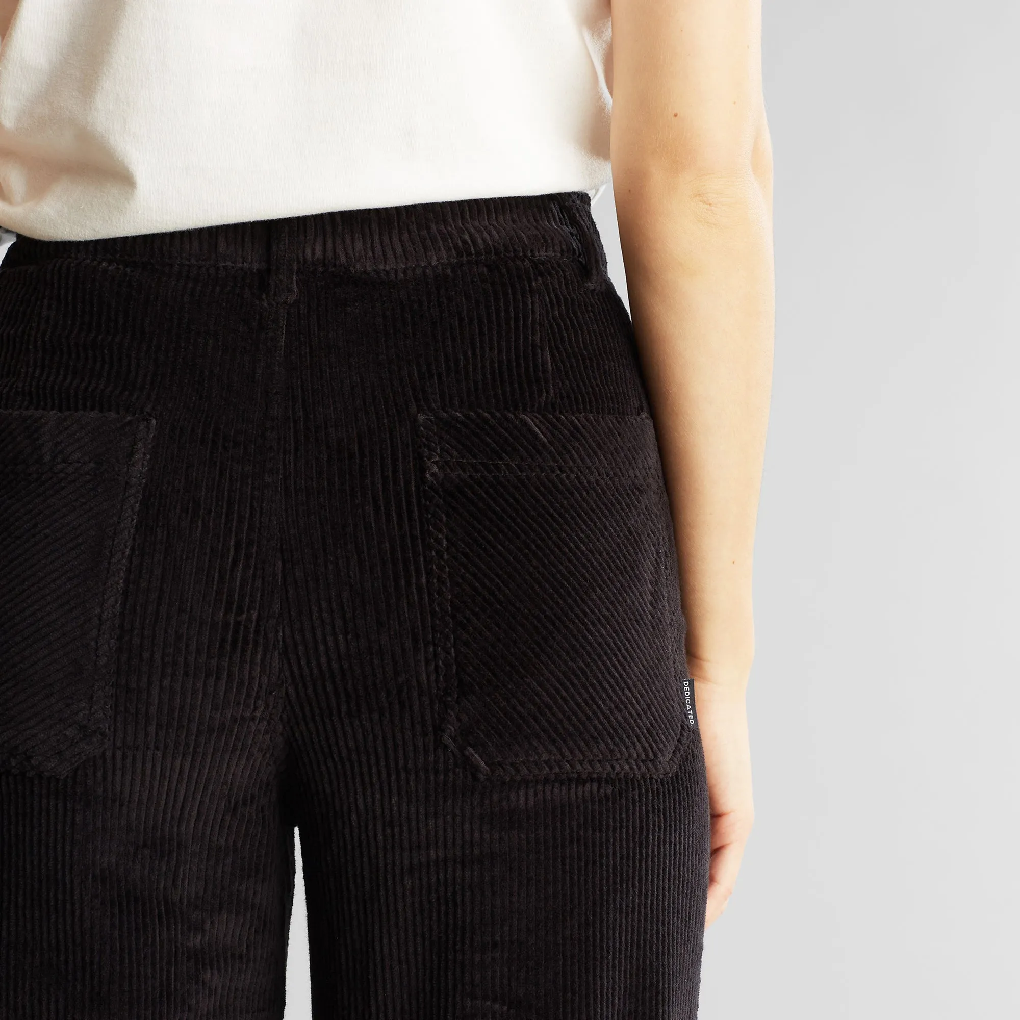 Workwear Pants Vara Corduroy Black sold by Earthkind product image thumbnail 5
