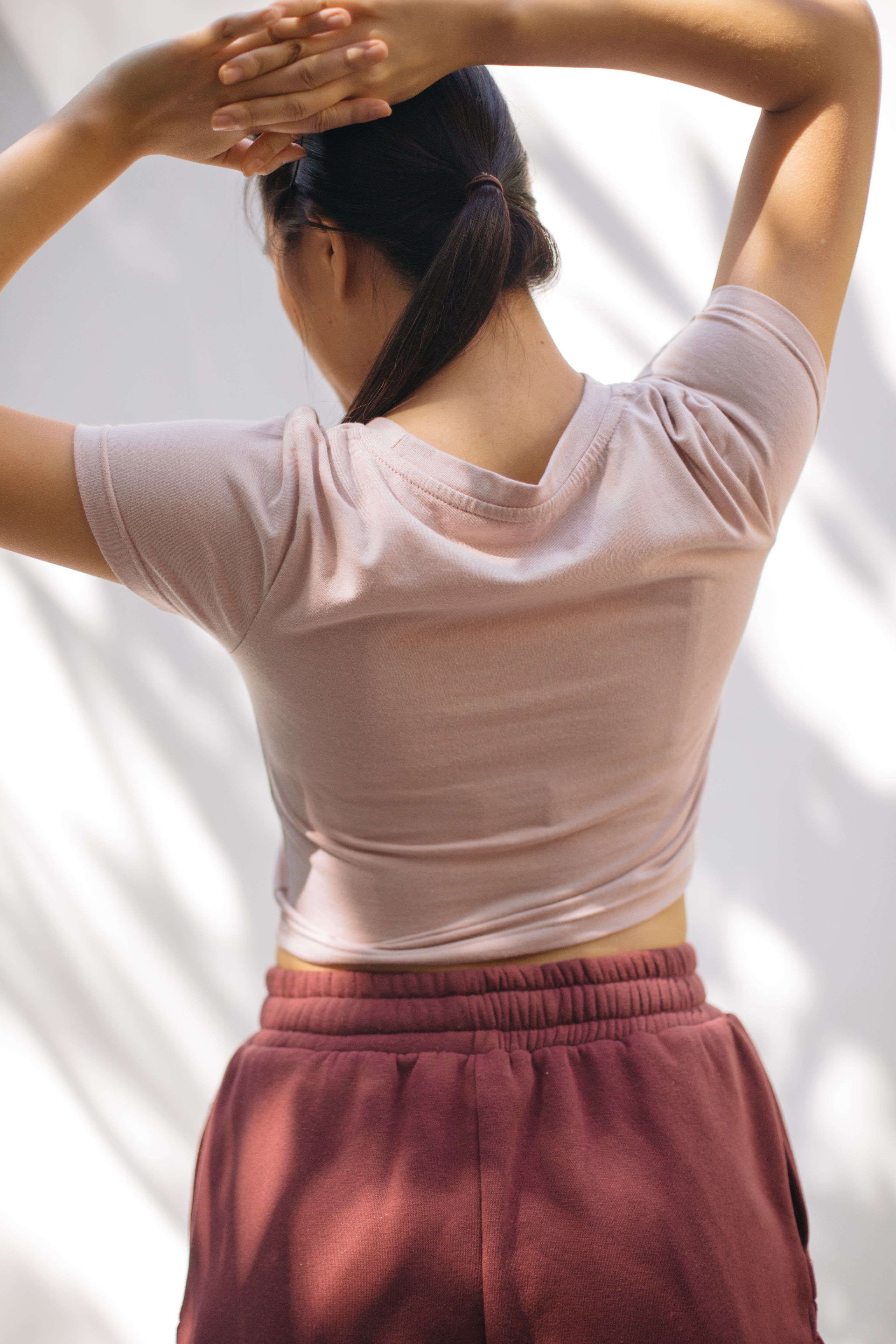 90s Baby Tee Blush sold by Earthkind product image thumbnail 4