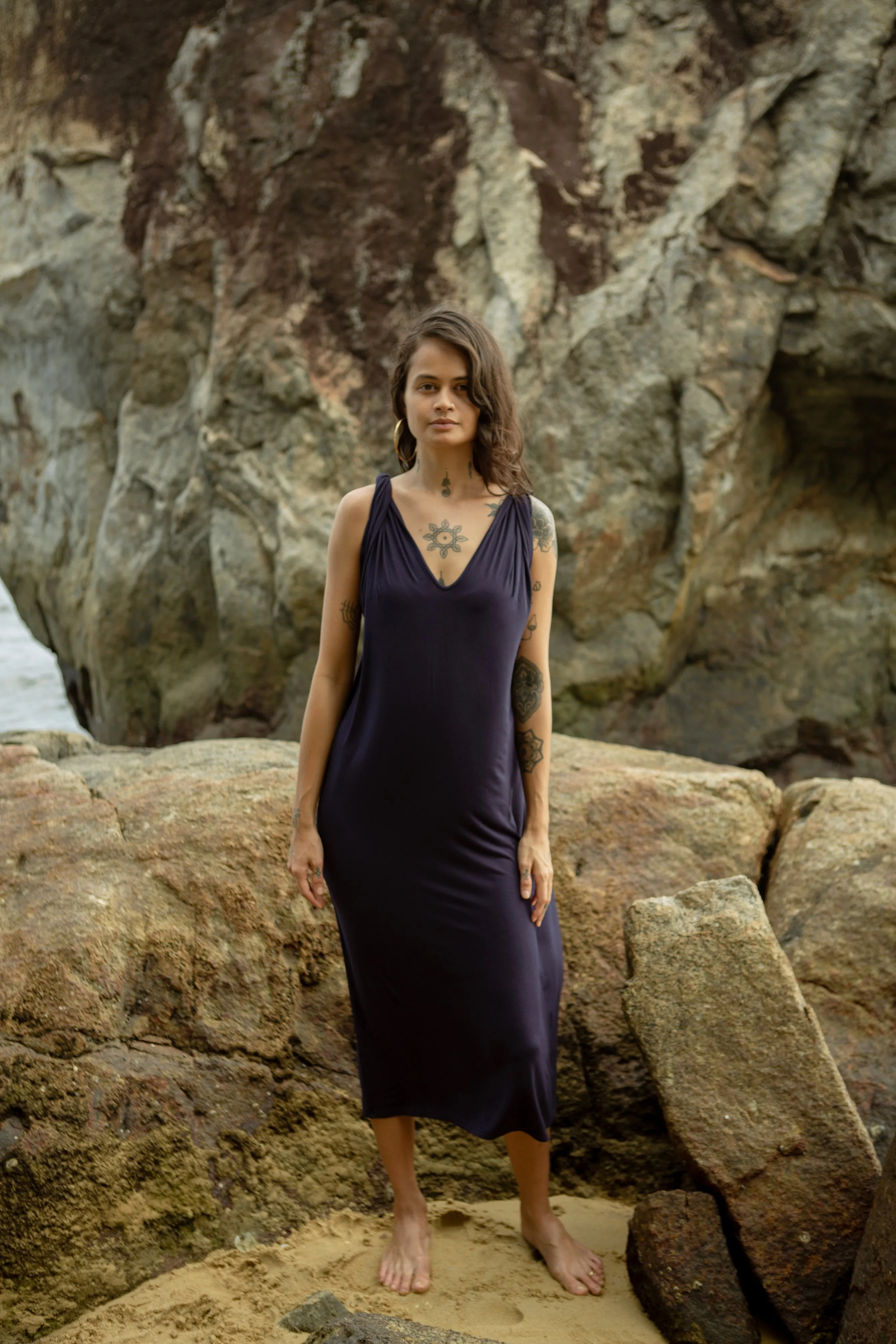 OLIVIA Twisted Strap Dress sold by Earthkind product image thumbnail 5