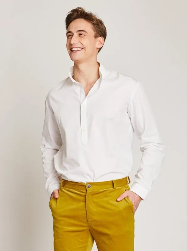 Arum Organic Cotton Shirt White sold by Earthkind