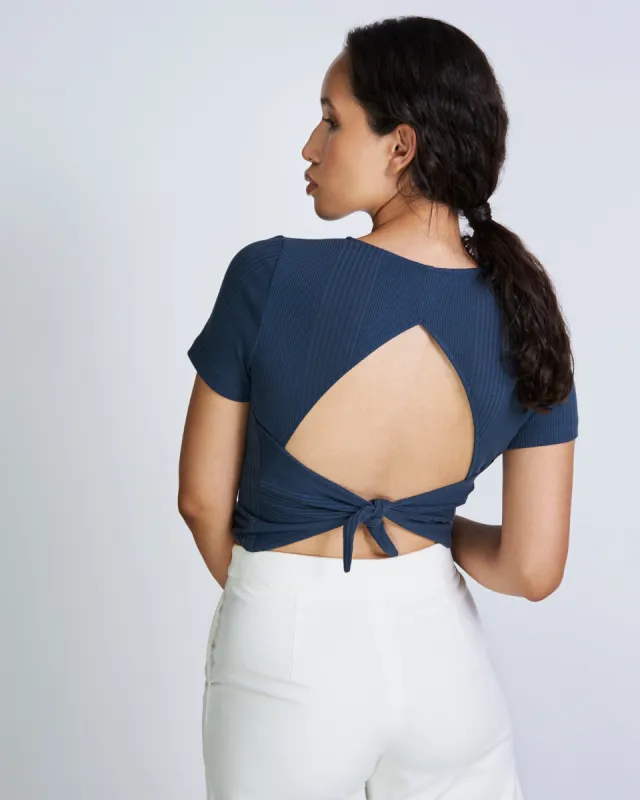 Vroni Top Ombre Blue sold by Earthkind