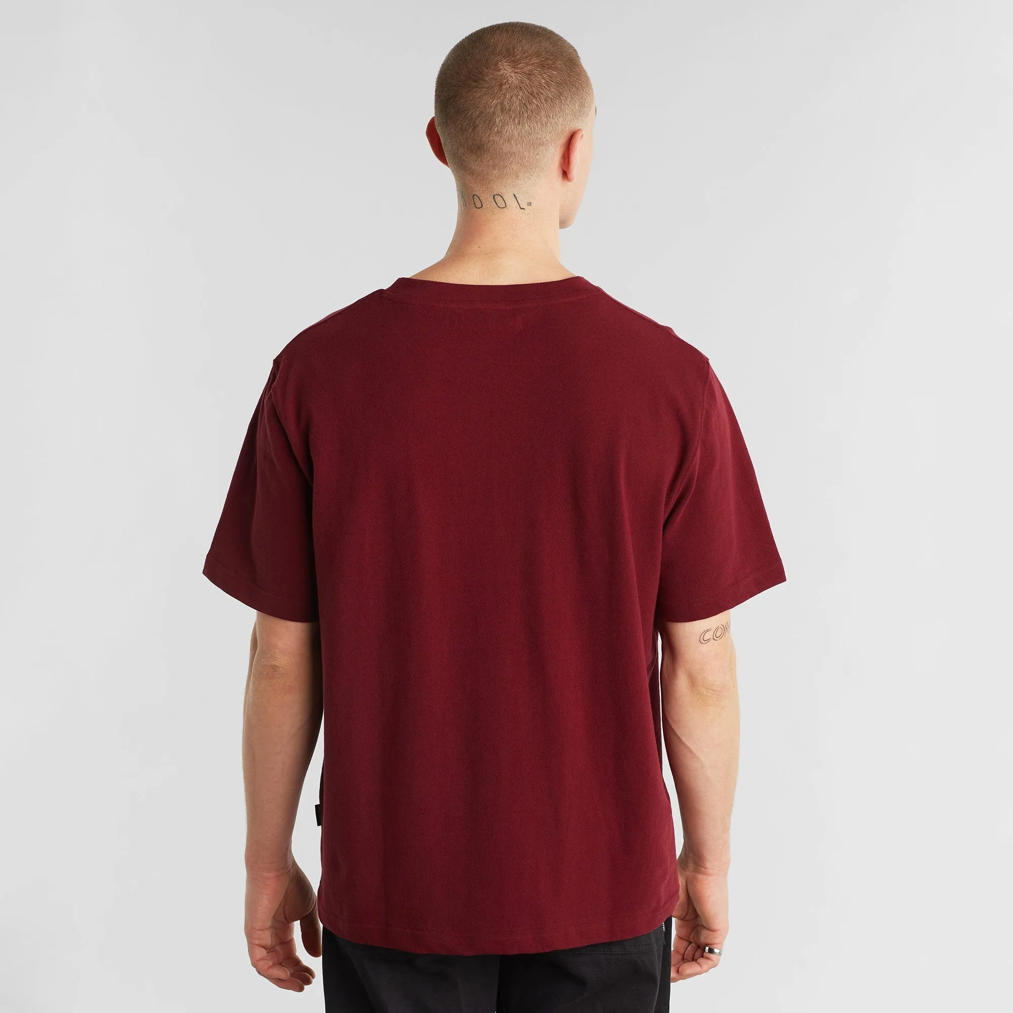 Gustavsberg Organic Cotton T-shirt Burgundy sold by Earthkind product image thumbnail 2