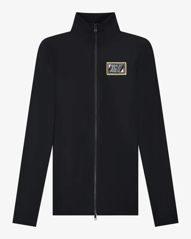 Benita Full Zip Pulli | Black sold by Stieglitz