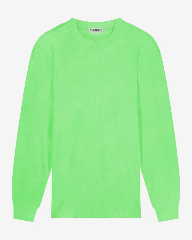 Frieda Terry Longsleeve | Green sold by Stieglitz