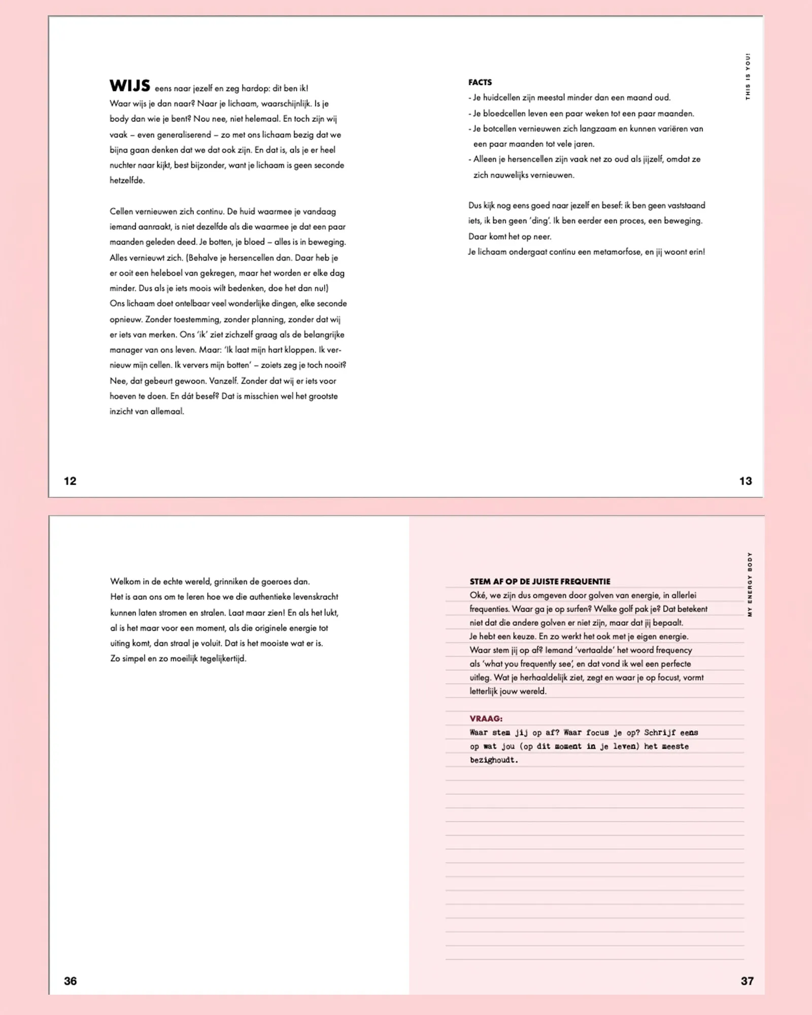 Stieglitz Journal For More Energy | White sold by Stieglitz product image thumbnail 3