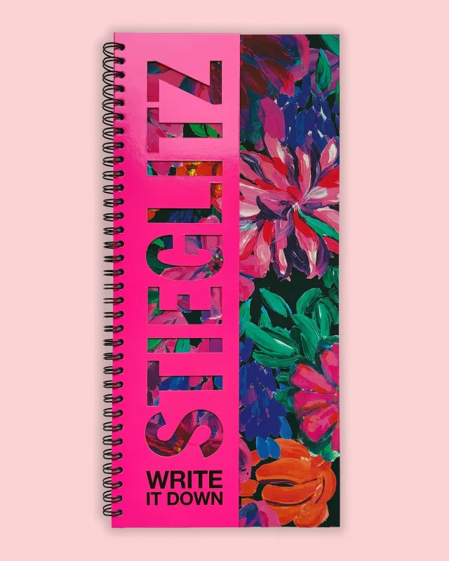 Flower Write It Down Notebook | Pink made by Stieglitz