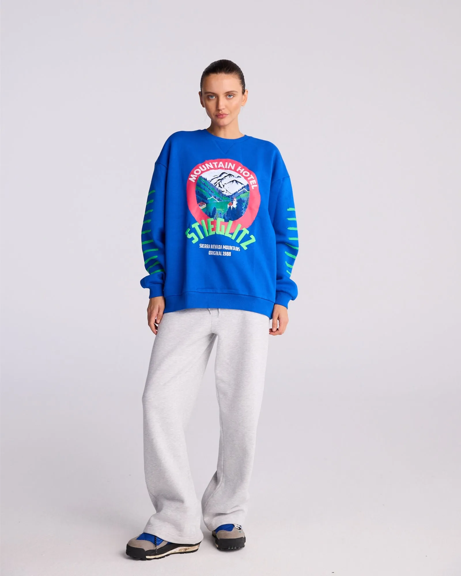 Humberto Sweater | Blue sold by Stieglitz product image thumbnail 2