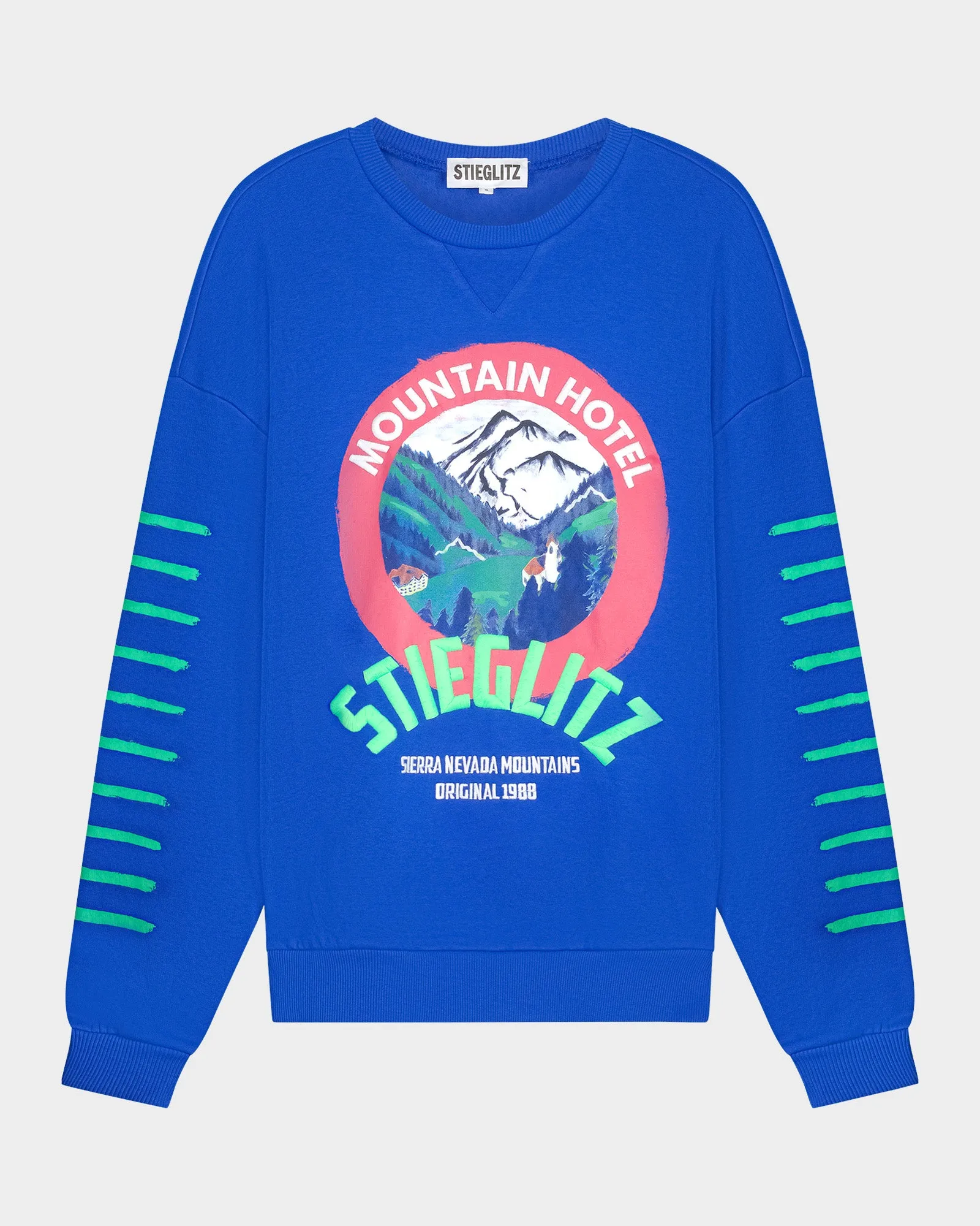 Humberto Sweater | Blue sold by Stieglitz product image thumbnail 3