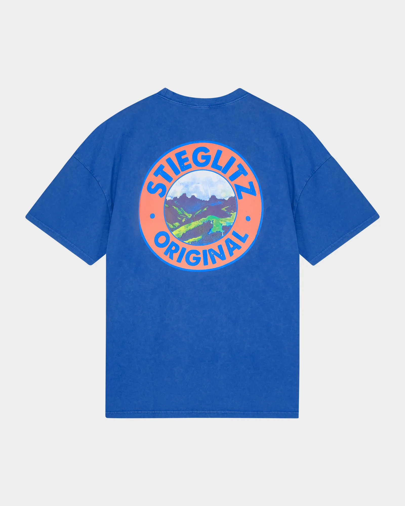 Reya Oversized T-shirt | Blue sold by Stieglitz product image thumbnail 2