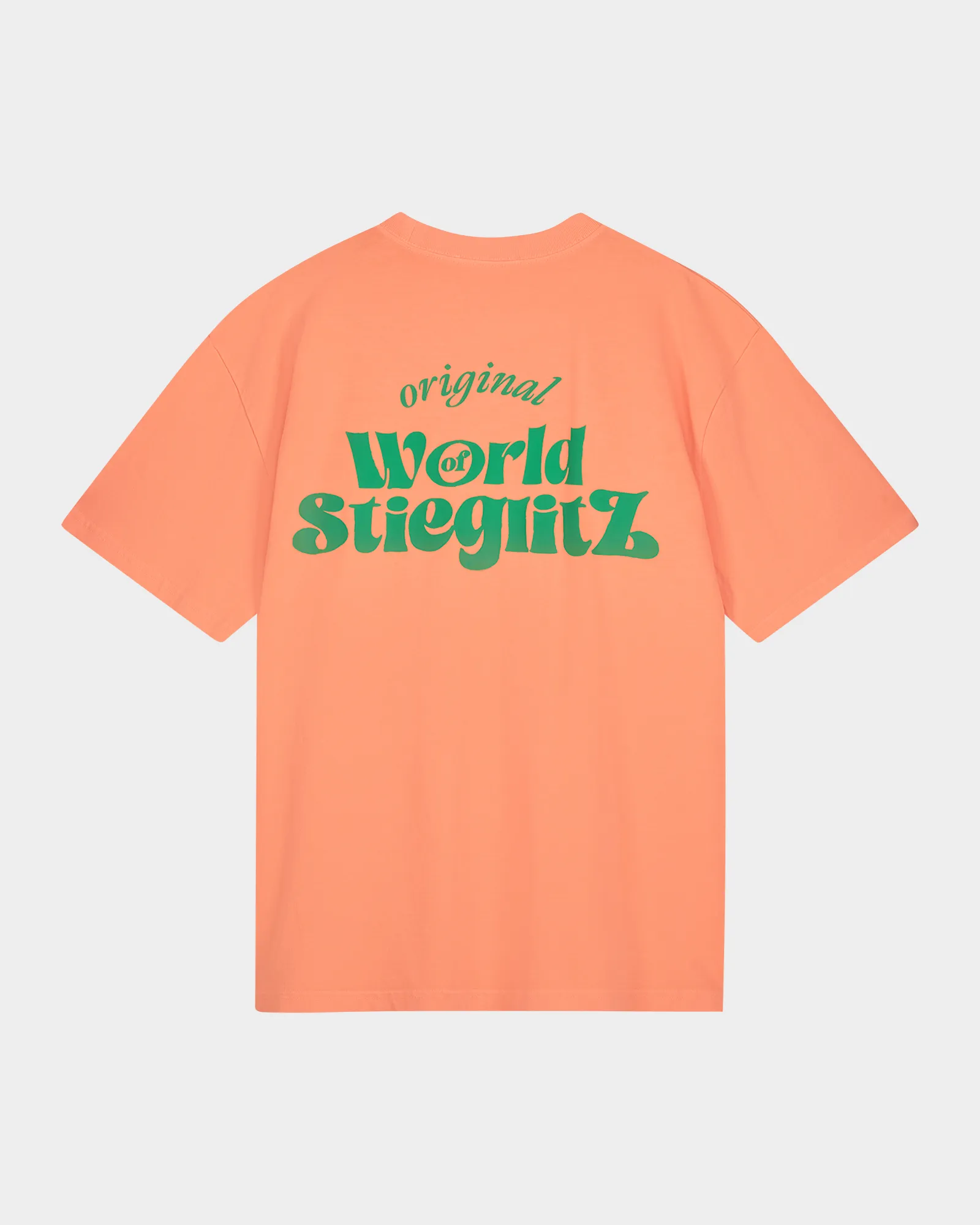 World of Stieg Oversized T-shirt | Orange sold by Stieglitz