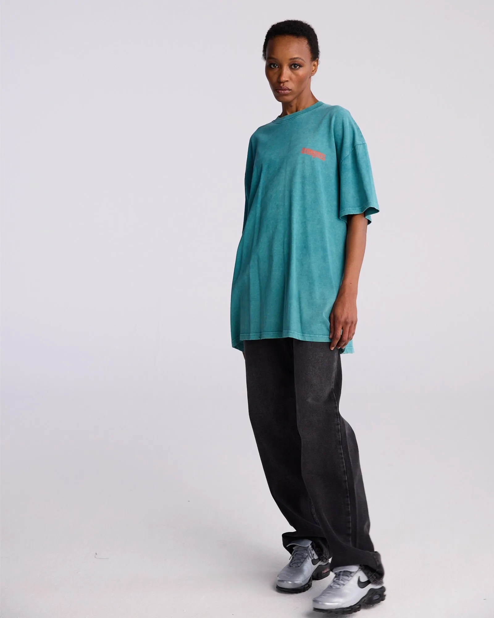 World of Stieg Oversized T-shirt | Green sold by Stieglitz product image thumbnail 3