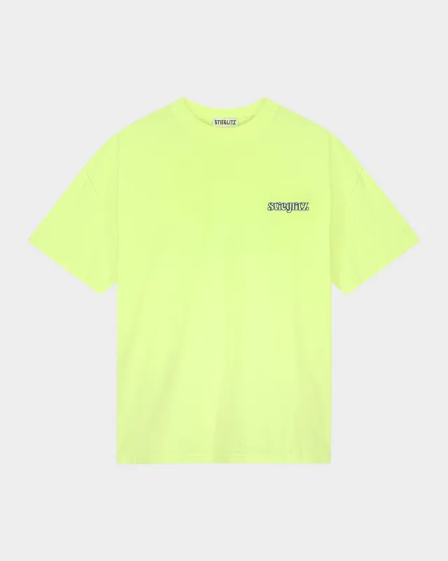 World of Stieg Oversized T-shirt | Yellow made by Stieglitz