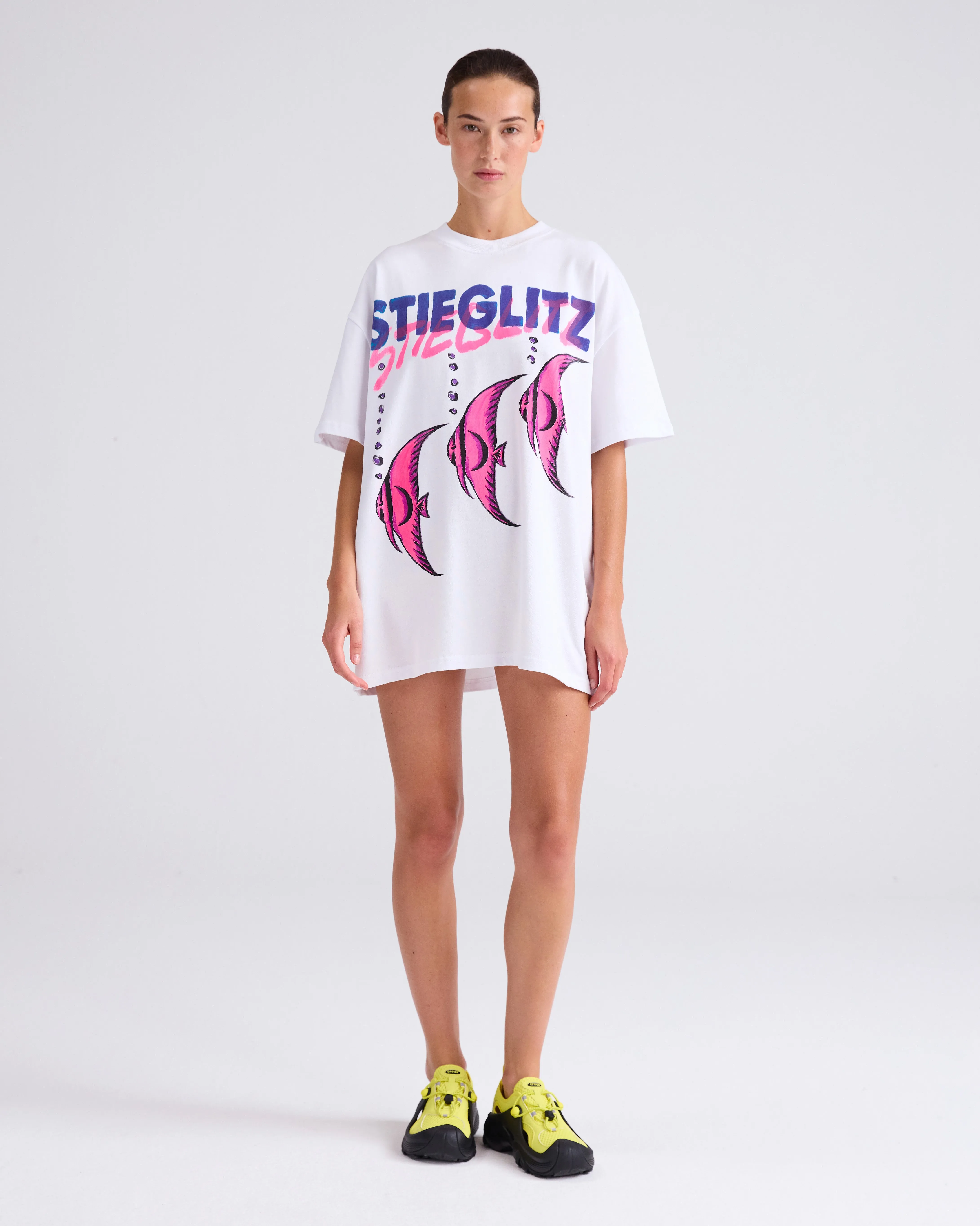 Liseth Oversized T-shirt | White sold by Stieglitz product image thumbnail 4