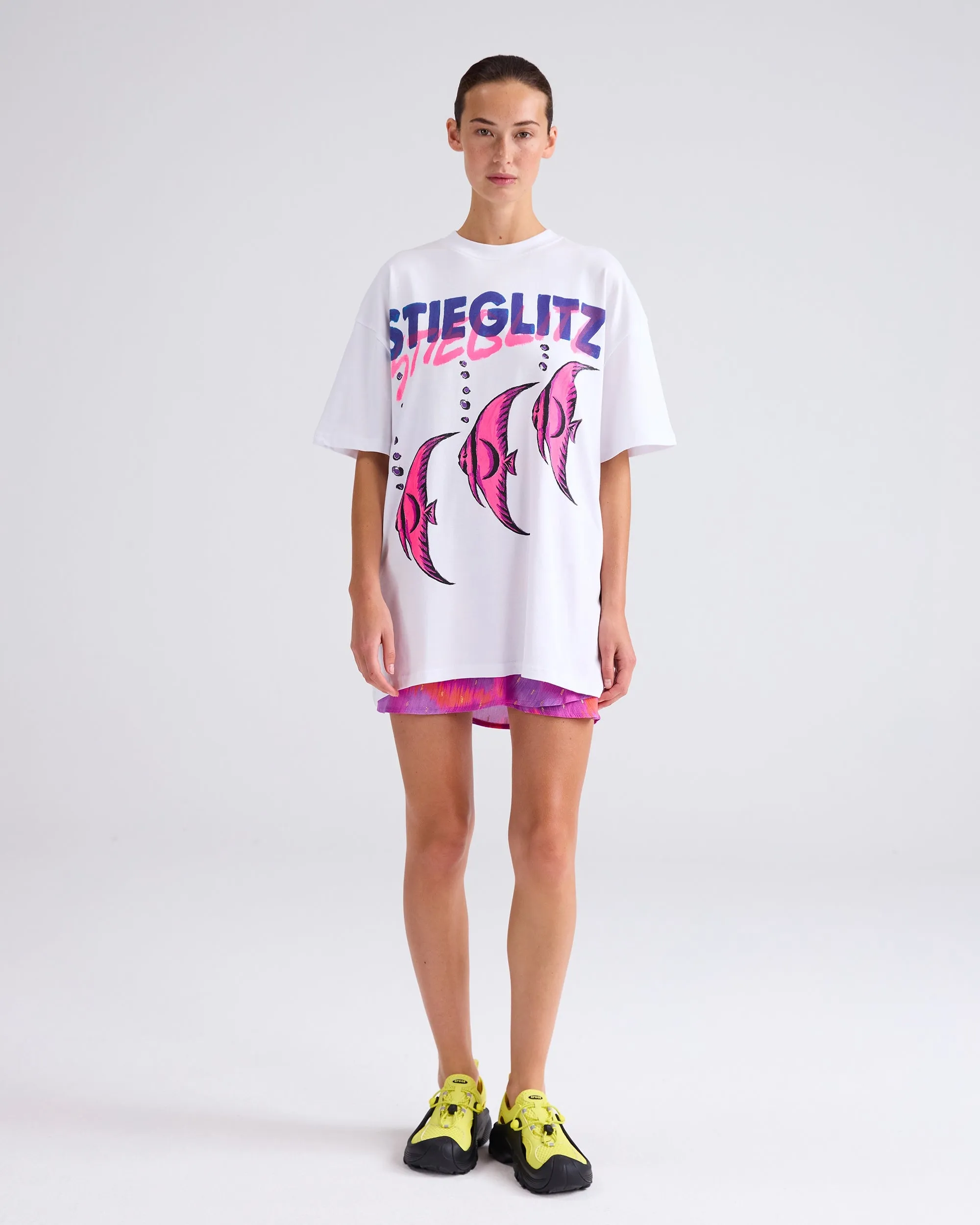 Liseth Oversized T-shirt | White sold by Stieglitz product image thumbnail 2