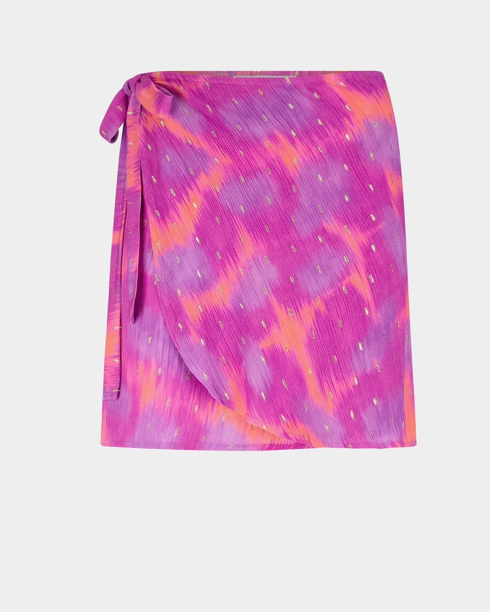 Cheryl Wrap Skirt | Pink sold by Stieglitz